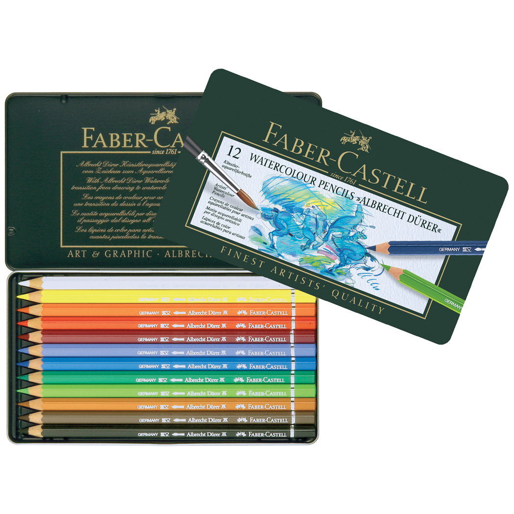 Faber Castell Albrecht Durer Watercolor Pencil Set 12 Faber Castell Albrecht Durer Watercolor Pencil Set 12